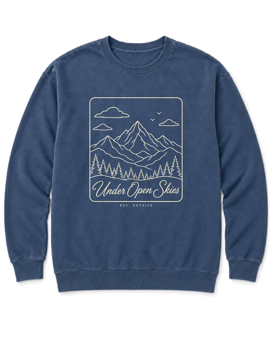 Under Open Skies Sweatshirt - Denim