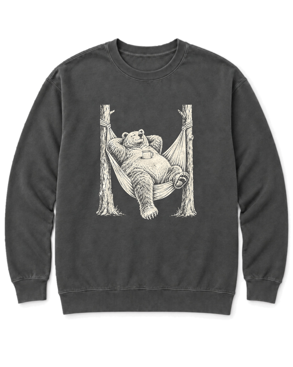 Hammock Grizzly Sweatshirt - Pepper