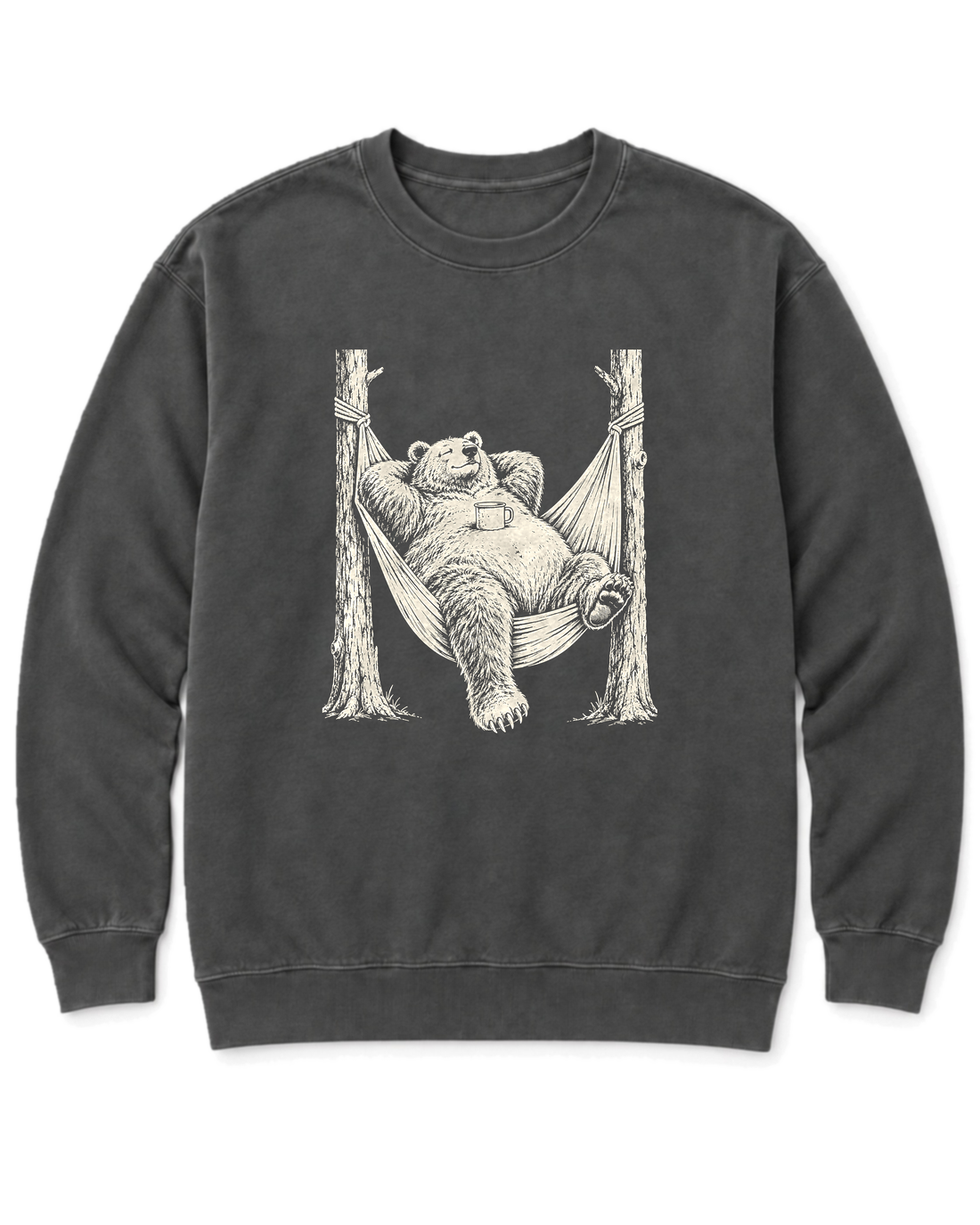 Hammock Grizzly Sweatshirt - Pepper
