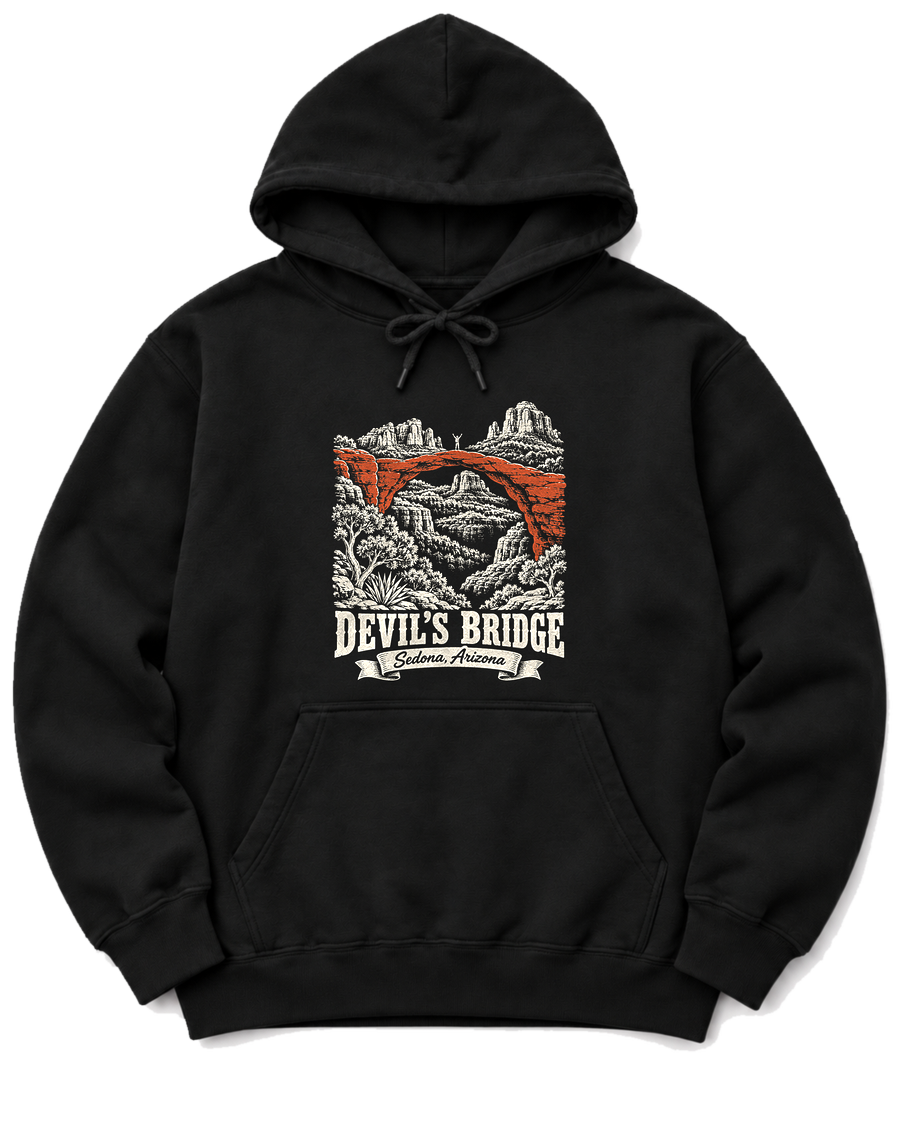 Devil's Bridge Hoodie - Black