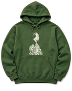 Show-Off Mountain Goat Hoodie - Military Green