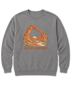 Red Rock Mornings Sweatshirt - Grey