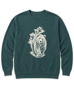 Mama Bear Hike Sweatshirt - Blue Spruce