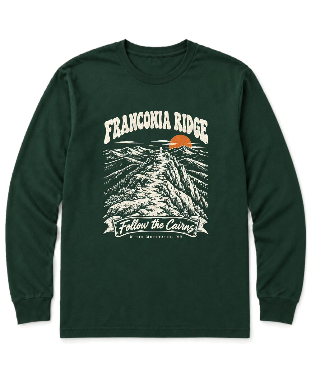 Franconia Ridge Long Sleeve Shirt - Forest Green