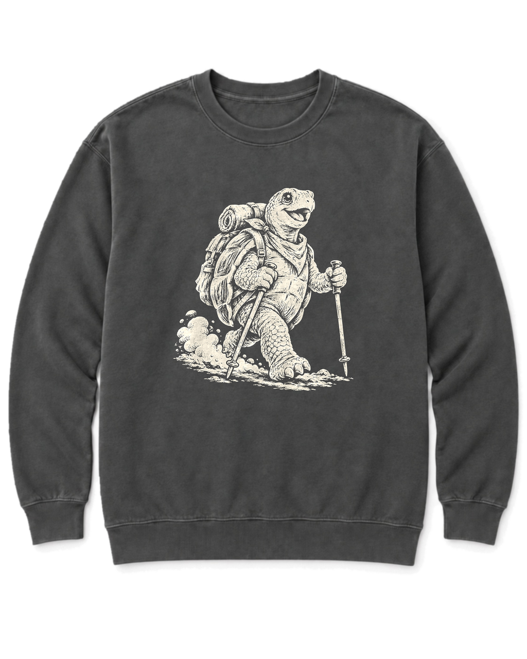 Turtle Trekker Sweatshirt - Pepper