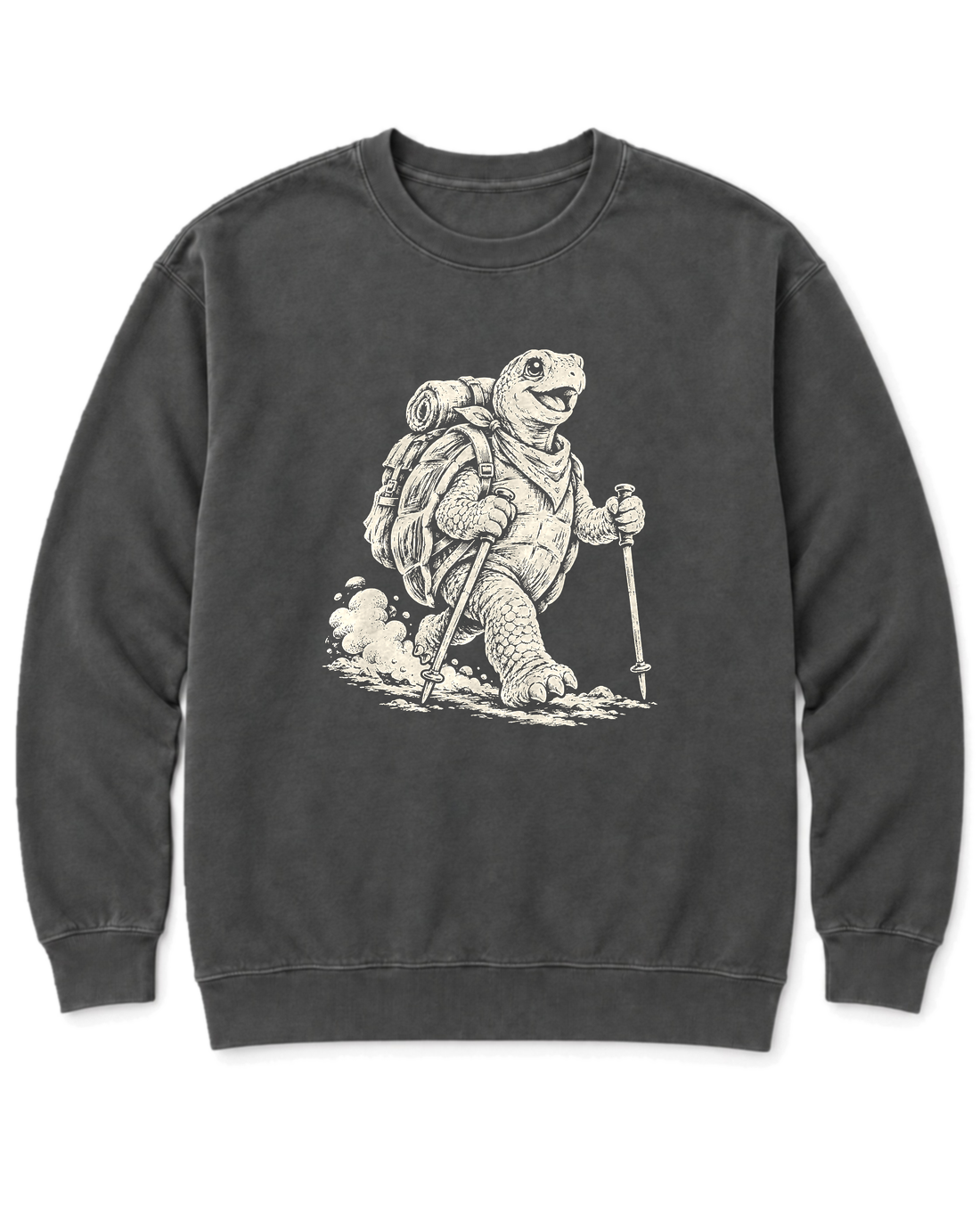 Turtle Trekker Sweatshirt - Pepper