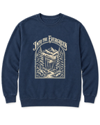 Into the Evergreen Sweatshirt - True Navy