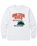 One Star Hike Long Sleeve Shirt - White