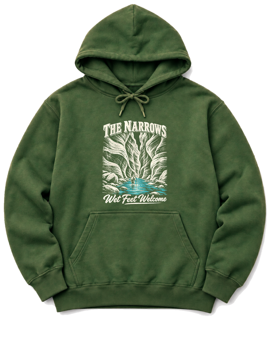 The Narrows Hoodie - Military Green