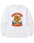 Will Go Outside for Snacks Long Sleeve Shirt - White