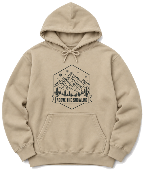 Above the Snowline Hoodie - Sand