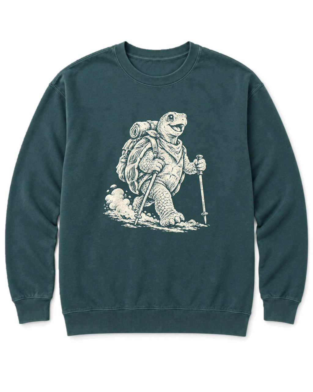 Turtle Trekker Sweatshirt - Blue Spruce