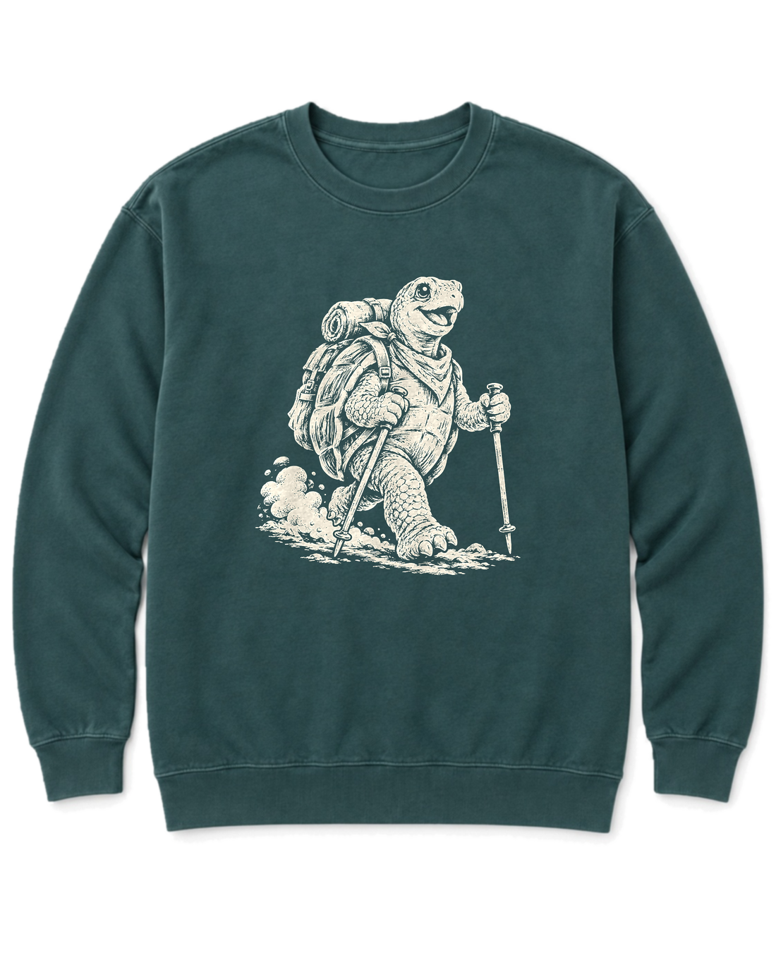 Turtle Trekker Sweatshirt - Blue Spruce