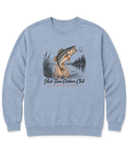 Fish Stories Included Sweatshirt - Chambray