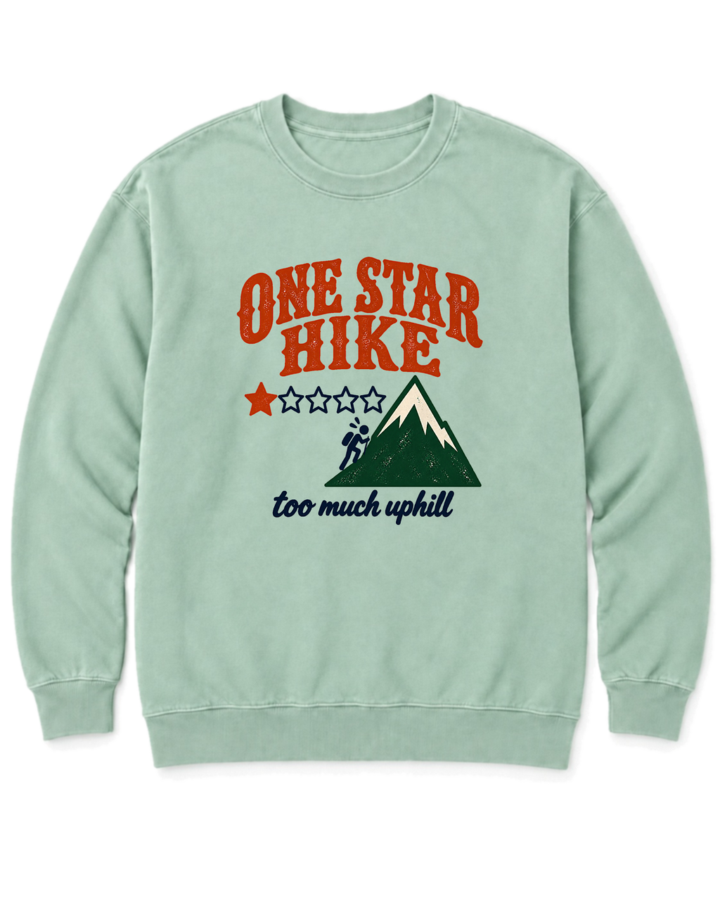 One Star Hike Sweatshirt - Chalky Mint