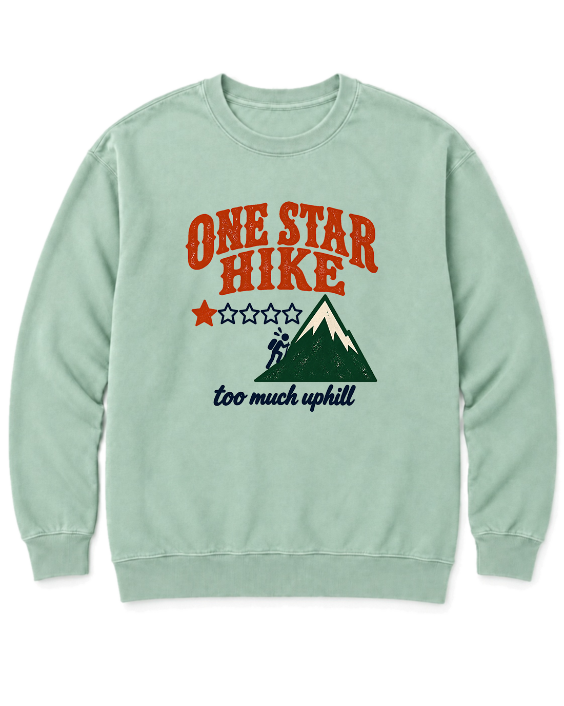 One Star Hike Sweatshirt - Chalky Mint
