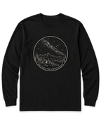 Out Past the Streetlights Long Sleeve Shirt - Black
