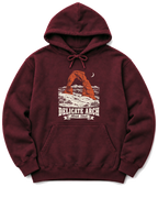 Delicate Arch Hoodie - Maroon