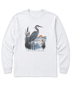 Early Risers Welcome Long Sleeve Shirt - White