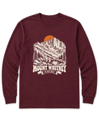 Mount Whitney Long Sleeve Shirt - Maroon