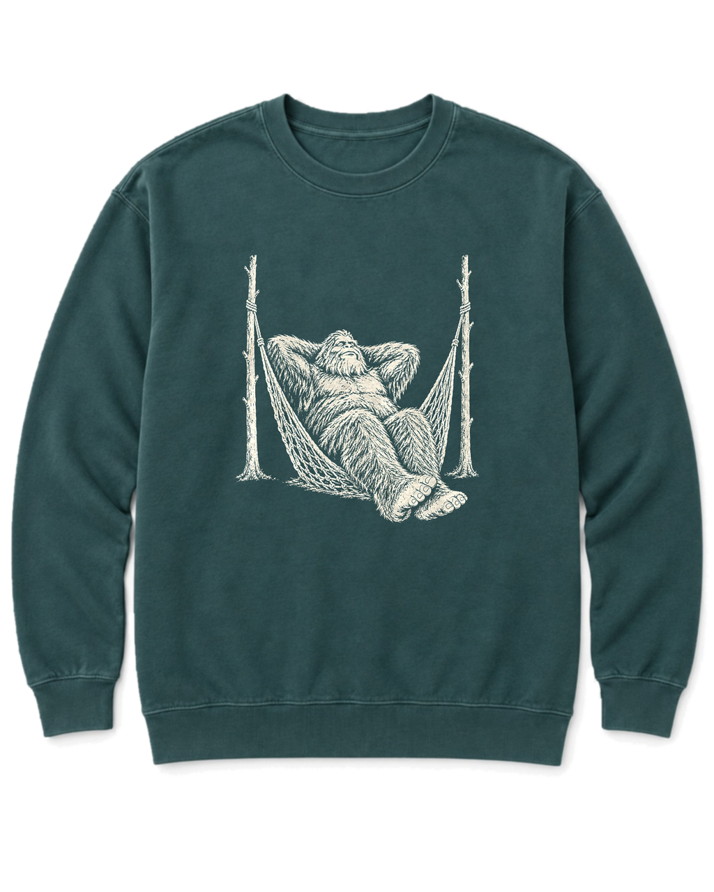Bigfoot Hammock Sweatshirt - Blue Spruce