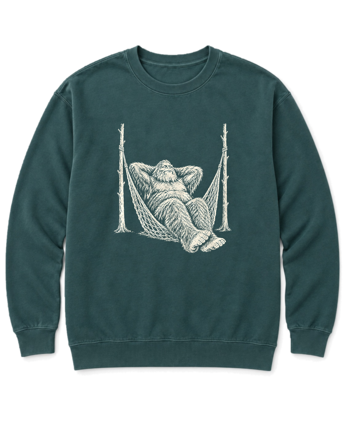 Bigfoot Hammock Sweatshirt - Blue Spruce