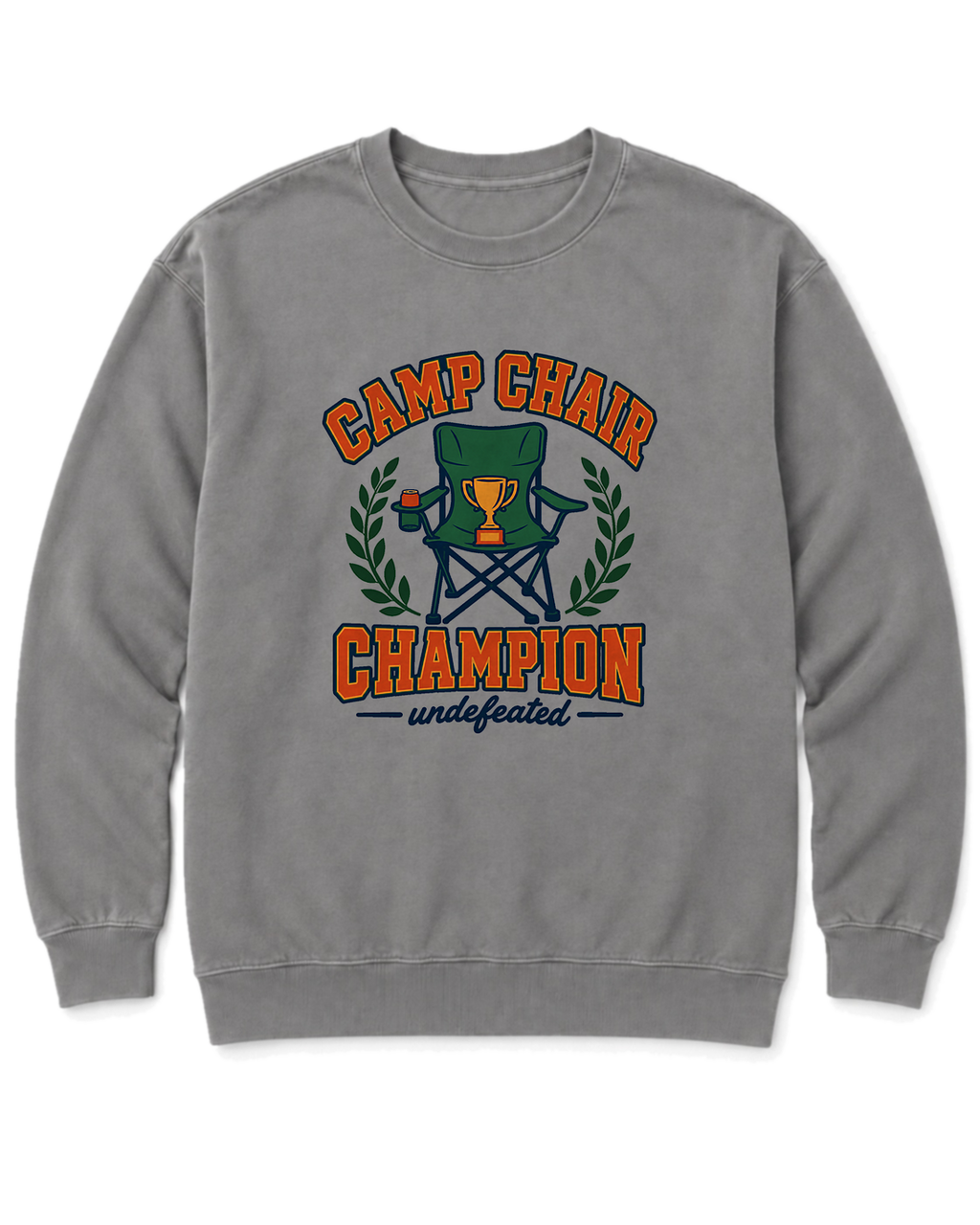 Camp Chair Champion Sweatshirt - Grey