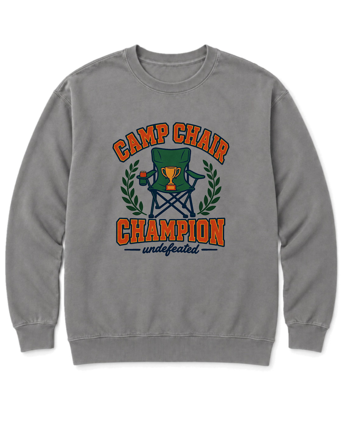 Camp Chair Champion Sweatshirt - Grey