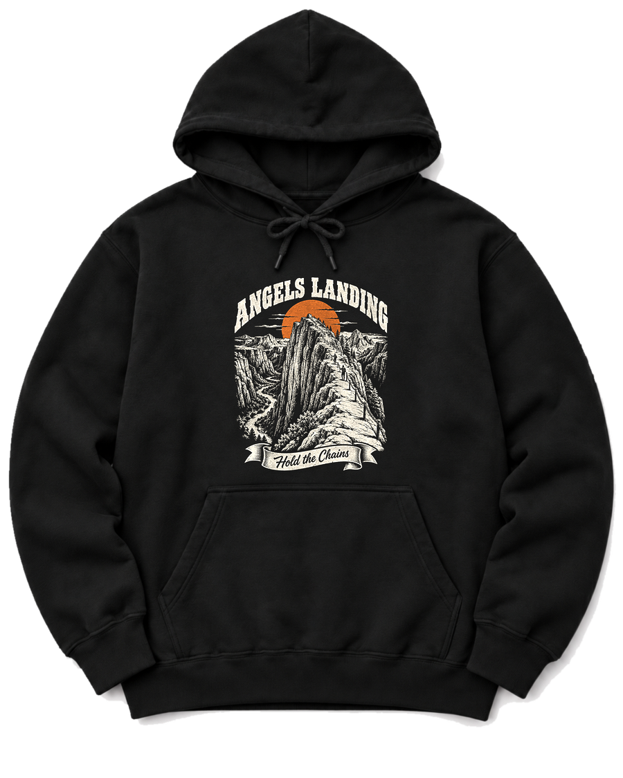 Angels Landing Hoodie - Black