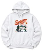 Shortcut Added Three Hours Hoodie - White