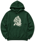Bigfoot Canoe Hoodie - Forest Green