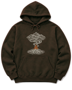 Campfire Smoke Hoodie - Dark Chocolate