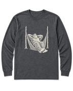 Bigfoot Hammock Long Sleeve Shirt - Dark Heather