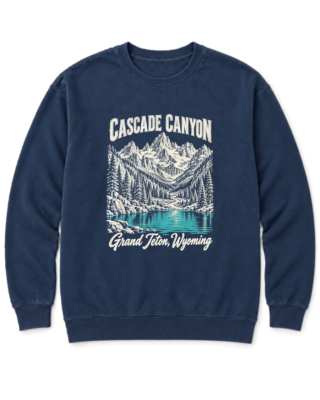 Cascade Canyon Sweatshirt - True Navy