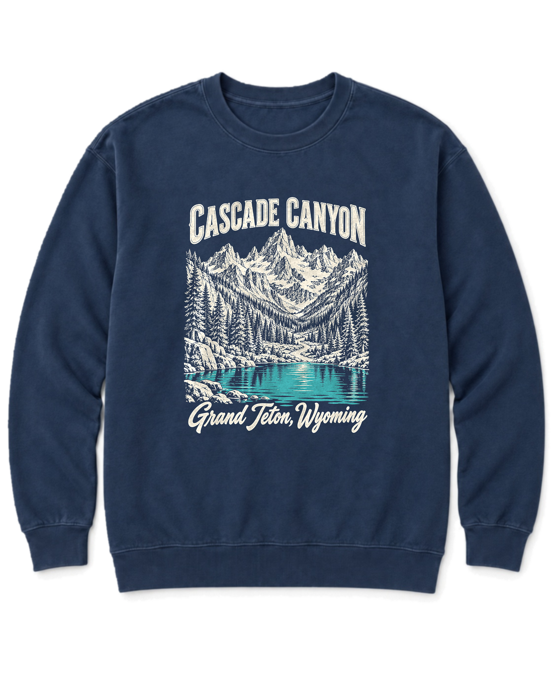 Cascade Canyon Sweatshirt - True Navy