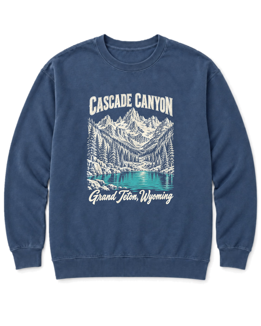 Cascade Canyon Sweatshirt - Denim