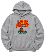 Lit It First Try Hoodie - Sport Grey