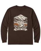 Skyline Trail Long Sleeve Shirt - Dark Chocolate
