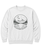 The Lake Keeps Late Hours Sweatshirt - White