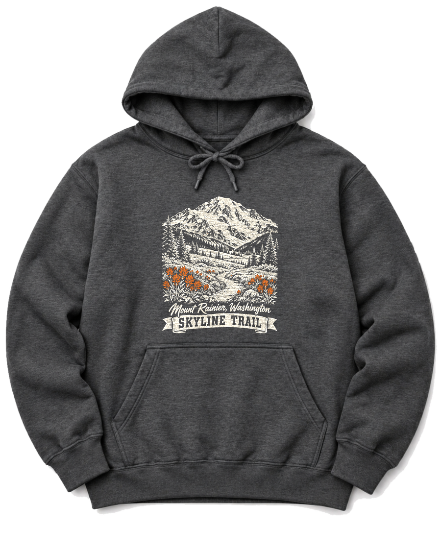 Skyline Trail Hoodie - Dark Heather