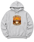Sun-Powered, Coffee-Assisted Hoodie - Ash