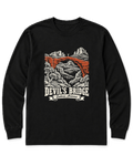Devil's Bridge Long Sleeve Shirt - Black