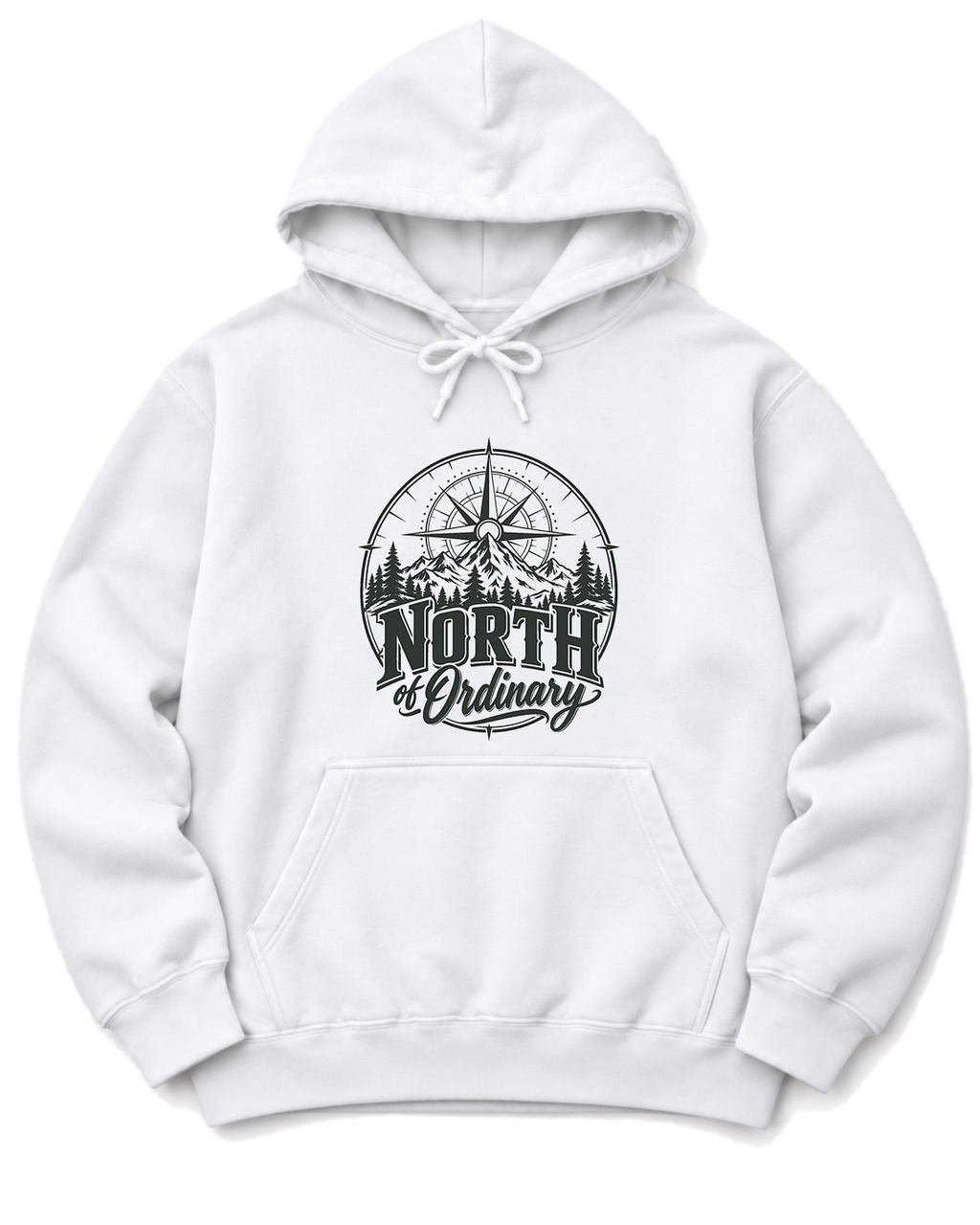 North of Ordinary Hoodie - White