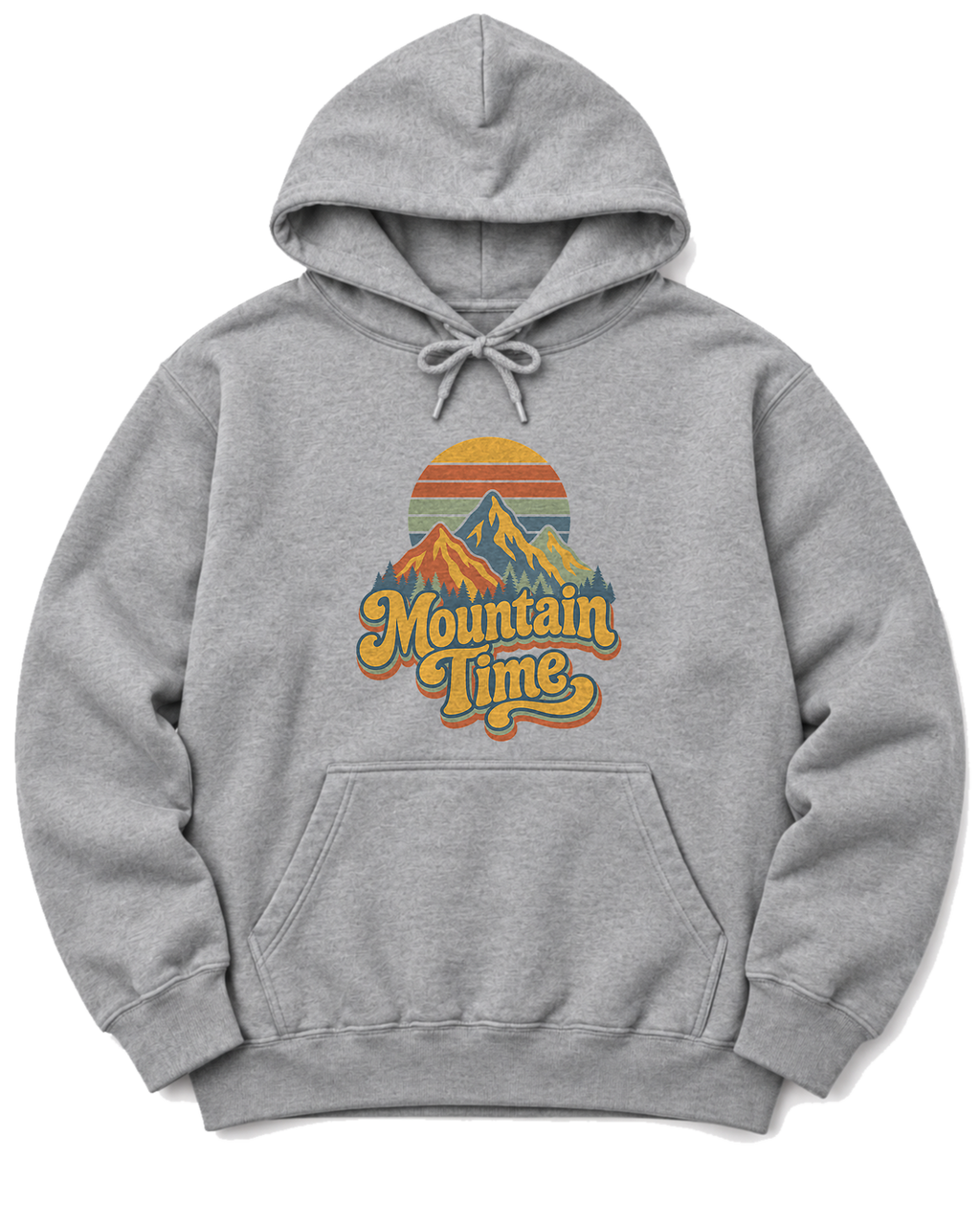 Mountain Time Hoodie - Sport Grey