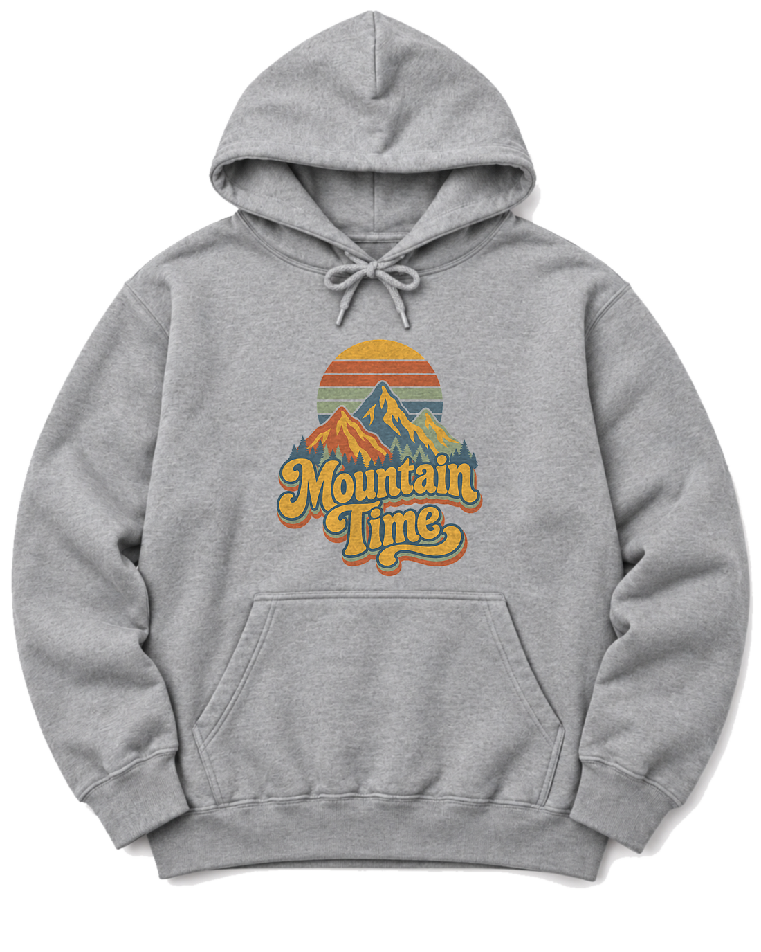 Mountain Time Hoodie - Sport Grey