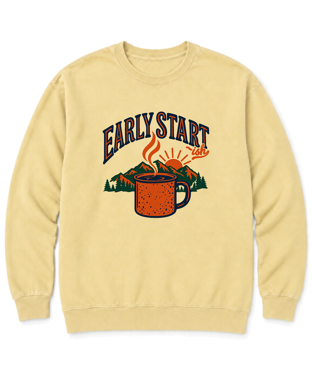 Early Start-ish Sweatshirt - Butter
