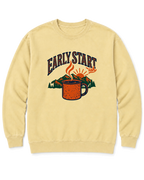 Early Start-ish Sweatshirt - Butter