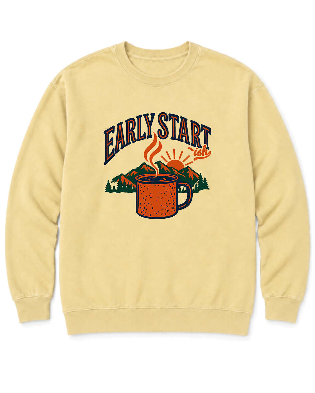 Early Start-ish Sweatshirt - Butter