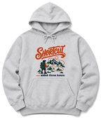Shortcut Added Three Hours Hoodie - Ash