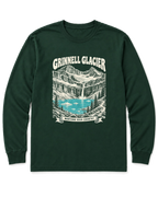 Grinnell Glacier Long Sleeve Shirt - Forest Green